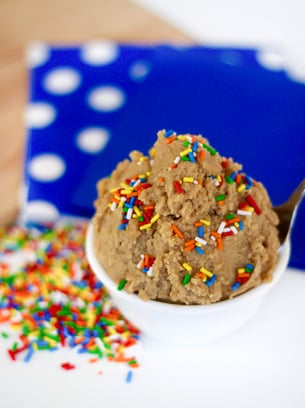 Cake Batter Protein Cookie Dough - The Fit Brunette