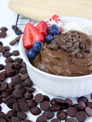 Sweet & Sneaky Healthy Avocado Chocolate Pudding - The Fit Brunette