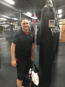 Troy by heavy bag